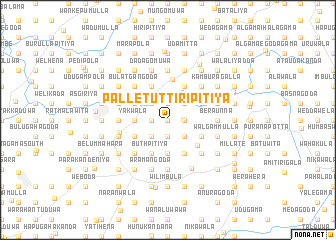 map of Palletuttiripitiya