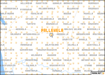 map of Pallewela