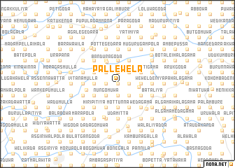 map of Pallewela