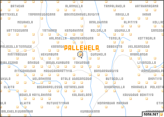 map of Pallewela