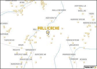 map of Pallicache