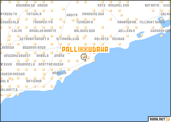 map of Pallikkudawa