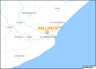 map of Pallipeta