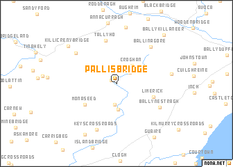 map of Pallis Bridge