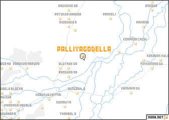 map of Palliyagodella