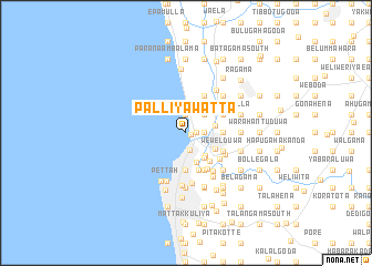 map of Palliyawatta