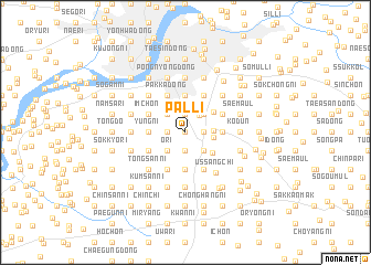 map of P\