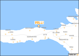 map of Palli