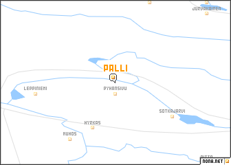 map of Pälli