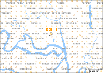 map of Palli