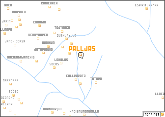 map of Palljas