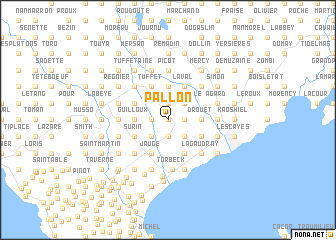 map of Pallon