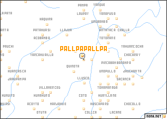 map of Pallpapallpa