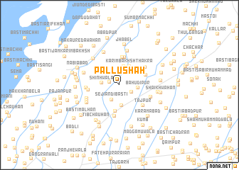 map of Pallu Shāh