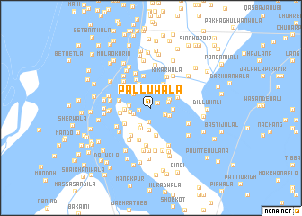 map of Pallūwāla