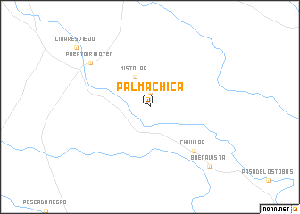 map of Palma Chica