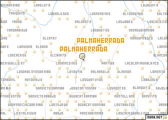 map of Palma Herrada