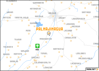 map of Palma Jimagua