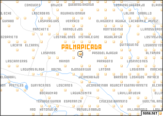 map of Palma Picada