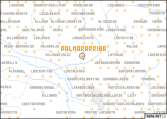 map of Palmar Arriba