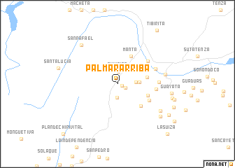 map of Palmar Arriba