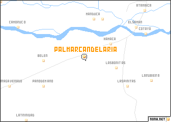 map of Palmar Candelaria