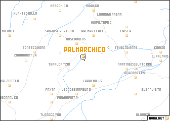 map of Palmar Chico
