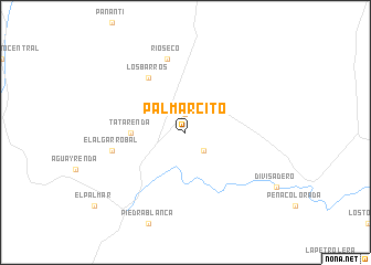 map of Palmarcito