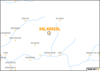 map of Palmareal