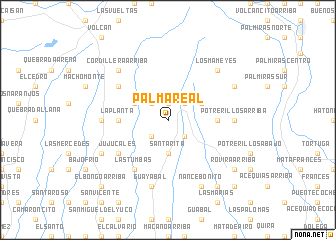 map of Palma Real