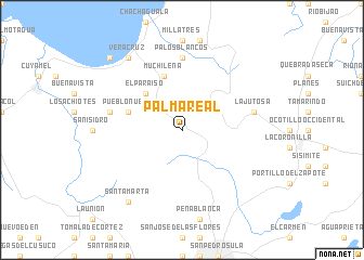 map of Palma Real