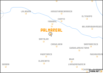 map of Palma Real