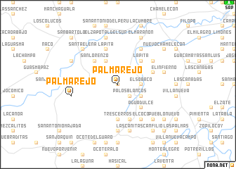 map of Palmarejo