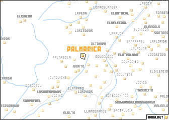 map of Palma Rica