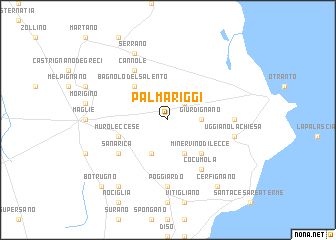 map of Palmariggi