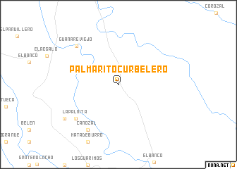 map of Palmarito Curbelero
