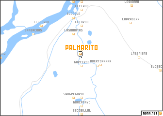 map of Palmarito