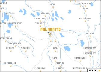 map of Palmarito