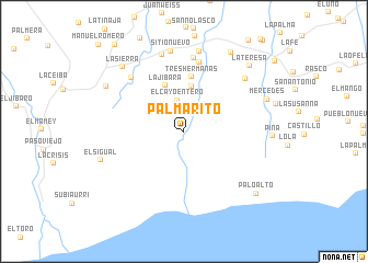 map of Palmarito