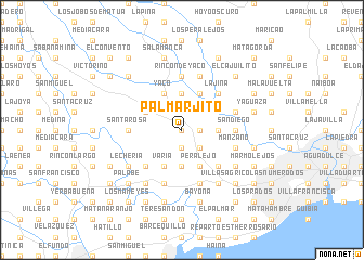 map of Palmarjito