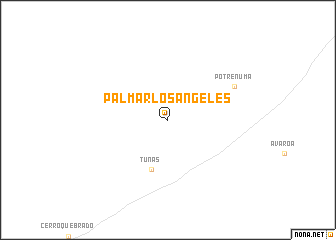 map of Palmar Los Angeles