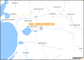 map of Palmas Arborea