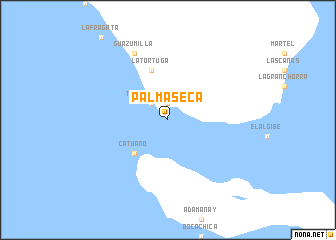 map of Palma Seca