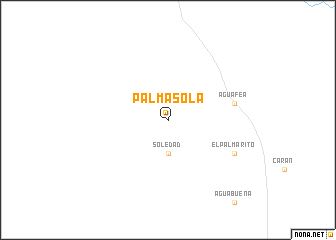 map of Palmasola