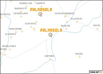 map of Palmasola