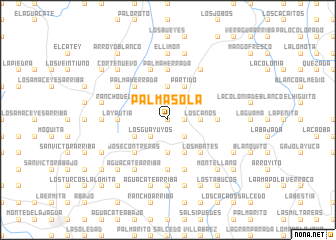 map of Palmasola