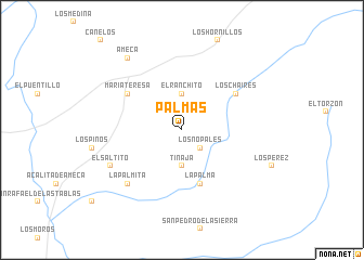 map of Palmas