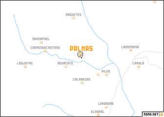 map of Palmas