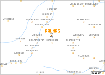 map of Palmas