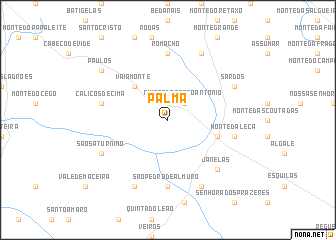 map of Palma